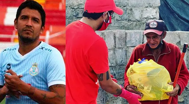 Reimond Manco mostró su lado más solidario. Reimond Manco mostró su lado más solidario.