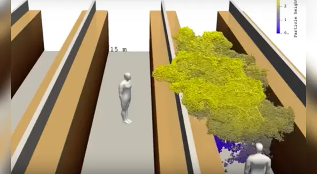 Los investigadores a través de estos resultados confirman la necesidad de mantener la distancia para evitar contraer el coronavirus.