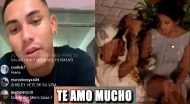 Jean Deza está más enamorado que nunca, y así lo demuestra.