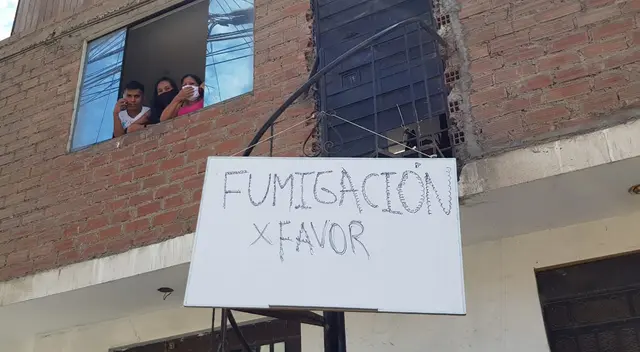 Vecinos piden que desinfecten el área.