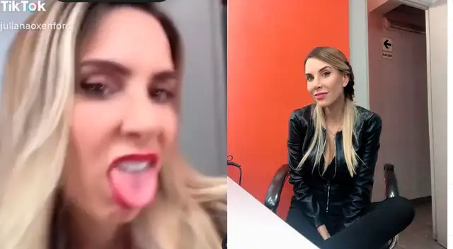Juliana Oxenford y su nuevo video de Tik Tok. Juliana Oxenford y su nuevo video de Tik Tok.