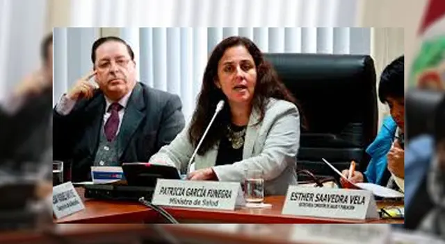 Patricia García, ex ministra de Salud.