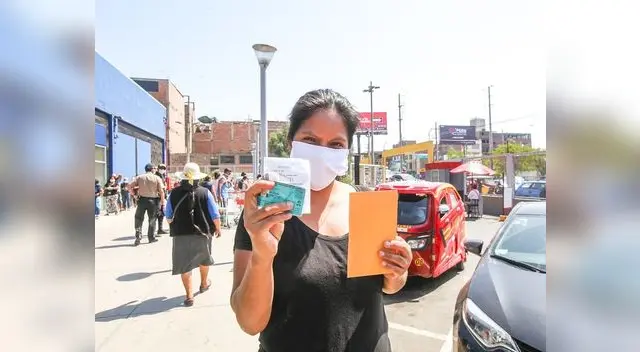 Bono de 380 soles entregado por Estado en el marco de Emergencia Nacional por el coronavirus.