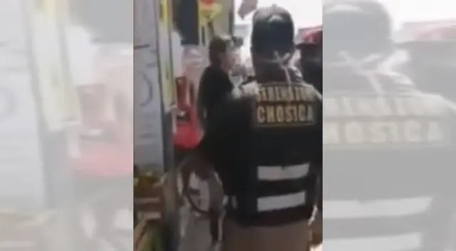 Extranjera no respeta a serenos de Chosica. Extranjera no respeta a serenos de Chosica.