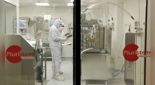 La empresa Pluristem empresa encargada de elaborar los tratamientos con células de placenta madre para el tratamiento.