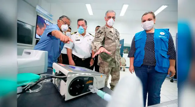 Marina de Guerra construye respiradores artificiales. Marina de Guerra construye respiradores artificiales.