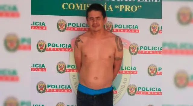 Conviviente la golpeó y la acuchilló en su vivienda. Menor pidió ayuda y policía logró detener al agresor.