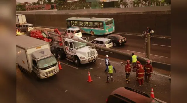 accidente en Vía de Evitamiento de camiones accidente en Vía de Evitamiento de camiones