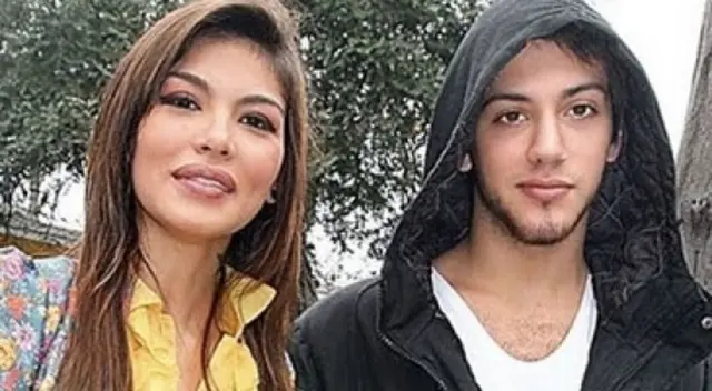 Angie Jibaja y Jean Paul Santa María.