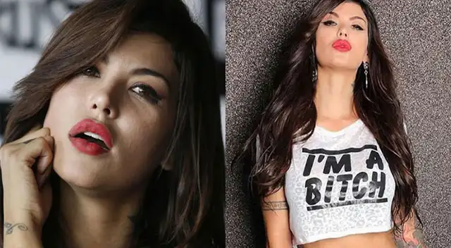 Usuarios aseguran que Angie Jibaja luce un cuerpo muy delgado. Usuarios aseguran que Angie Jibaja luce un cuerpo muy delgado.