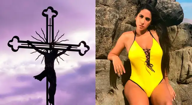 La actriz Melissa Paredes vive la Semana Santa a su manera. La actriz Melissa Paredes vive la Semana Santa a su manera.