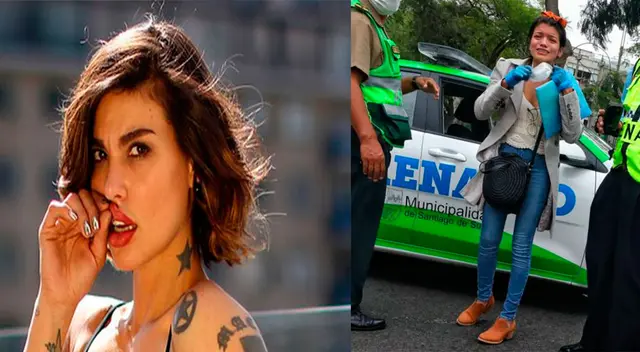 Hermana de Angie Jibaja se presentó en la clínica para conocer su estado de salud. Hermana de Angie Jibaja se presentó en la clínica para conocer su estado de salud.