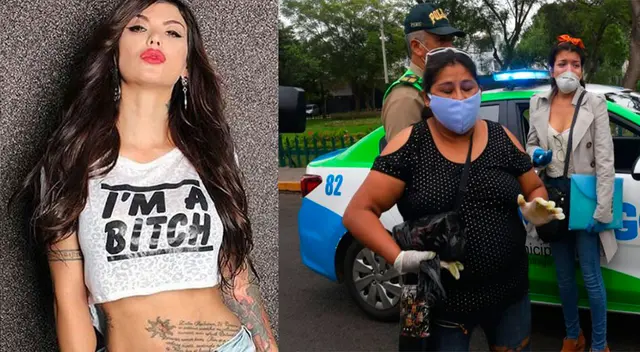 Hermana de Angie Jibaja se presentó en la clínica para conocer su estado de salud. Hermana de Angie Jibaja se presentó en la clínica para conocer su estado de salud.