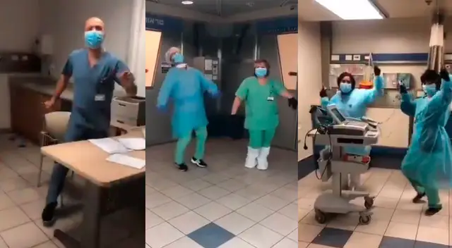 Los médicos quieren combatir el estrés de la pandemia, bailando.