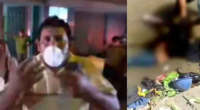 Los familiares de la víctima exigieron investigar el caso a las autoridades. Los familiares de la víctima exigieron investigar el caso a las autoridades.