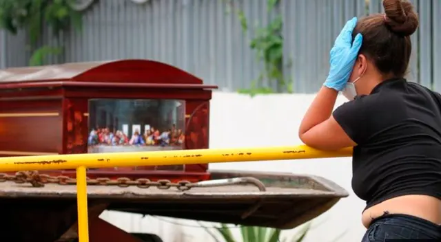 Víctima de coronavirus. Víctima de coronavirus.