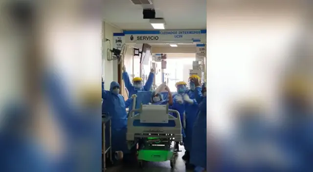 Asegurada de 65 años deja UCI para trasladarse a cuidados intermedios.