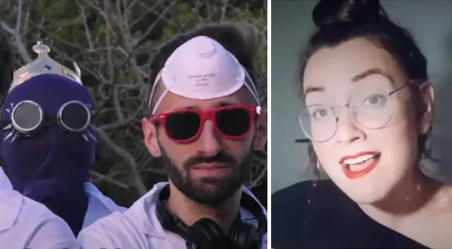 En España cibernautas adaptan la 'Tusa' sensibilizar sobre el coronavirus.