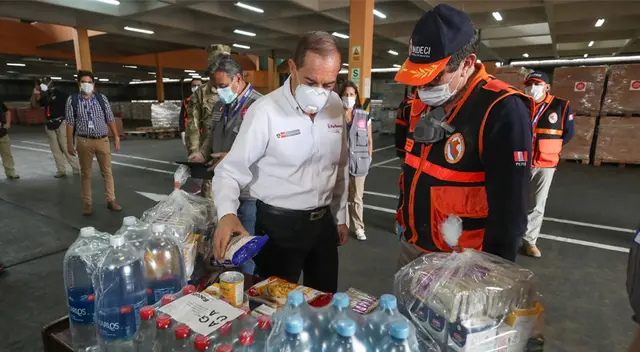 Defensa Civil entregará donaciones.