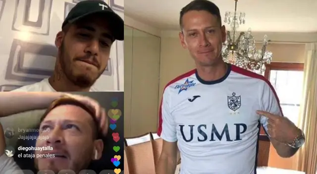 Diego Penny no controló sus emociones y estalló a carcajadas al recordar que le dijeron Platanazo. Diego Penny no controló sus emociones y estalló a carcajadas al recordar que le dijeron Platanazo.