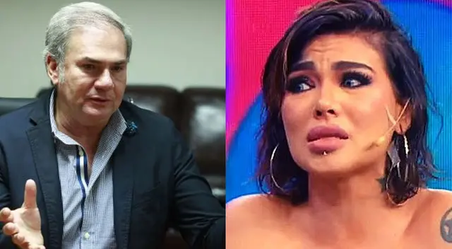 Mauricio Fernandini causa indignación por broma con Angie Jibaja.