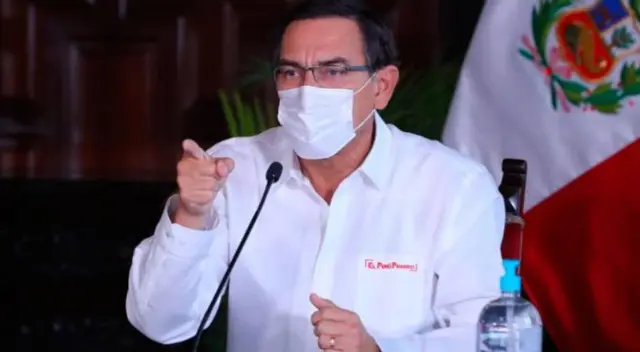 Martín Vizcarra anuncia la nueva cifra de infectados de coronavirus en el Perú.