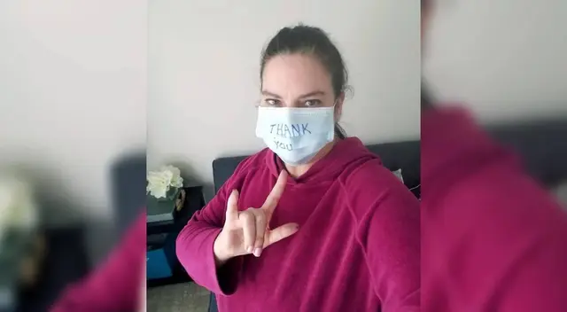 Rachel padece una enfermedad autoinmune y permaneció aislada en su hogar durante tres semanas. Rachel padece una enfermedad autoinmune y permaneció aislada en su hogar durante tres semanas.