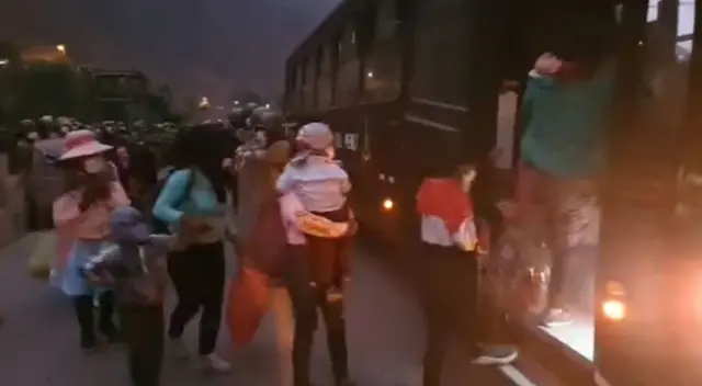 Serán empadronados y pasarán por tamizaje para descartar el coronavirus. Serán empadronados y pasarán por tamizaje para descartar el coronavirus.