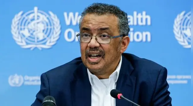 Tedros Adhanom Ghebreyesus, director general de Organización Mundial de la Salud (OMS). Tedros Adhanom Ghebreyesus, director general de Organización Mundial de la Salud (OMS).
