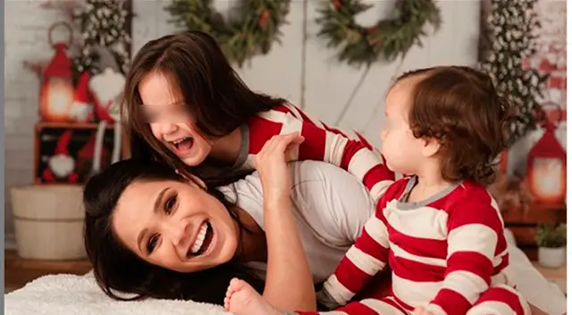 Andrea San Martín extrañará a sus pequeñas. Andrea San Martín extrañará a sus pequeñas.