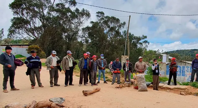 Autoridades de Cutervo decidieron cerrar sus fronteras con el fin de evitar el coronavirus. Foto: Radio Sudamérica. Autoridades de Cutervo decidieron cerrar sus fronteras con el fin de evitar el coronavirus. Foto: Radio Sudamérica.