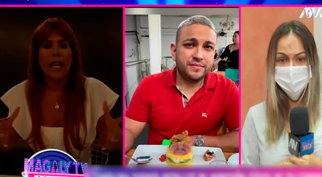 Apagón en set de Magaly TV.