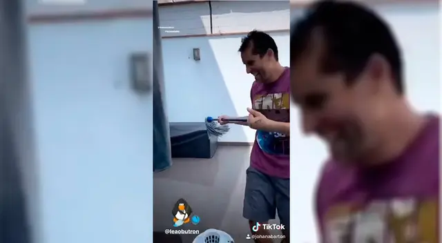 El arquero toma de la mejor manera los clips que le graba.