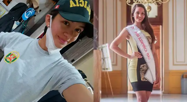 Larizza Farfán, la reina de belleza que está en primera línea de lucha contra coronavirus
