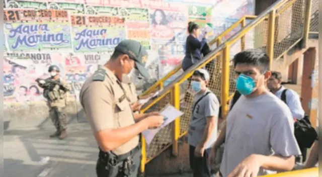 Conoce la lista actualizada de quienes podrán movilizarse con este nuevo pase especial de la PNP