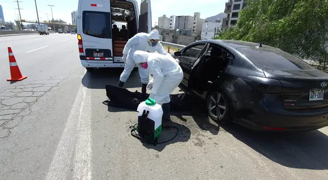 El fallecido fue hallado a la altura del puente Benavides. El fallecido fue hallado a la altura del puente Benavides.