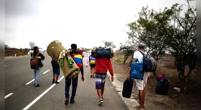Extranjeros entran por caserios a falta de control de las autoridades por las frontera con el Ecuador. Extranjeros entran por caserios a falta de control de las autoridades por las frontera con el Ecuador.
