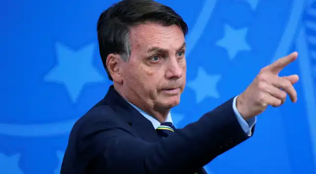 Jair Bolsonaro, presidente de Brasil. Jair Bolsonaro, presidente de Brasil.