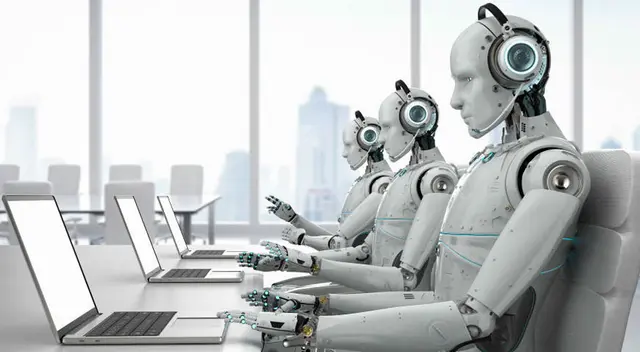 Los robots entregan el producto para que las persona ya no tengan que salir de sus casas. Los robots entregan el producto para que las persona ya no tengan que salir de sus casas.