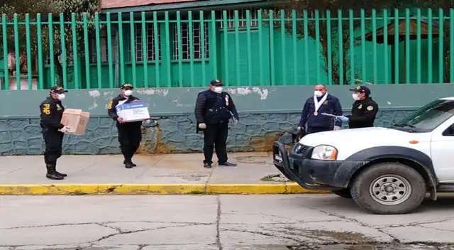 Ministerio Público investiga compra de mascarillas de mala calidad para la policía de Pasco