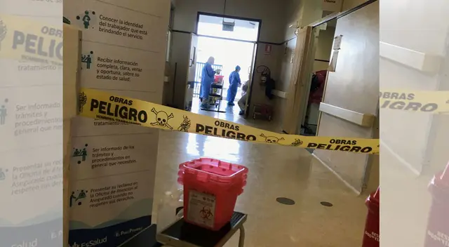 Médicos denuncian pésimas condiciones en hospital Almenara. Médicos denuncian pésimas condiciones en hospital Almenara.
