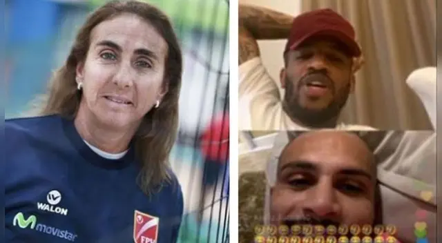 Natalia Málaga en Instagram respondió la videollamada de Jefferson Farfán y Paolo Guerrero . Natalia Málaga en Instagram respondió la videollamada de Jefferson Farfán y Paolo Guerrero .