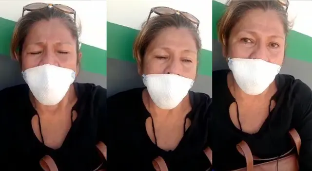 Esposa de policía clama por ayuda.