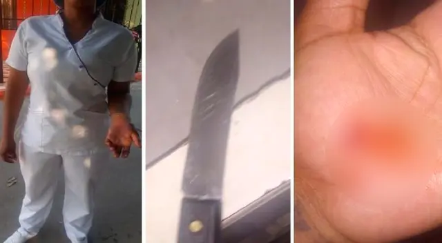 La enfermera trabaja para una IPS que atiende a pacientes en sus casas.