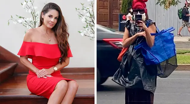 La conductora de televisión asegura ser muy prudente cuando realiza las compras. La conductora de televisión asegura ser muy prudente cuando realiza las compras.