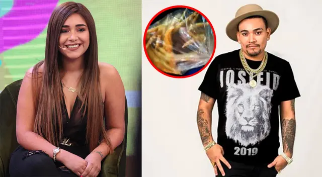 La popular “Protagonista” mostró el paquete de víveres que Josimar le envió . La popular “Protagonista” mostró el paquete de víveres que Josimar le envió .