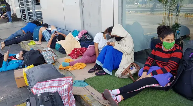 Algunos pasaron la noche esperando.