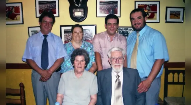 La familia de Florencio Zanón.