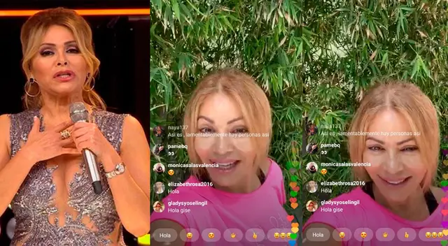 Gisela Valcárcel aconseja a sus seguidores en live de Instagram. Gisela Valcárcel aconseja a sus seguidores en live de Instagram.