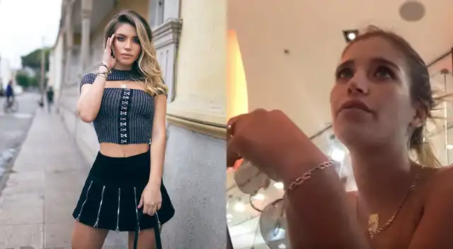 Flavia Laos se entretiene haciendo videos para Tik Tok. Flavia Laos se entretiene haciendo videos para Tik Tok.